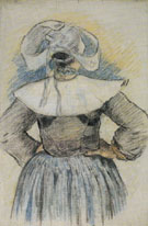 Study for Four Breton Woman 1886 - Paul Gauguin