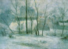 Garden under Snow 1879 - Paul Gauguin