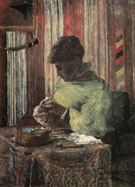 Mette Sewing 1878 - Paul Gauguin