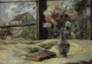 Vase of Flowers at the Window 1881 - Paul Gauguin
