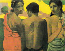 Three Tahitians 1899 - Paul Gauguin