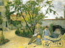 Garden at Vaugirard 1881 - Paul Gauguin