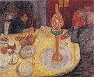 Evening by the Lamp 1921 - Pierre Bonnard