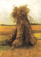 Sheaves of Wheat 1883 - Vincent van Gogh