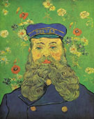 Portrait of the Postman Joseph Roulin 1889 - Vincent van Gogh