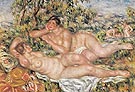 The Bathers c1918 - Pierre Auguste Renoir