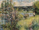 The Seine at Chatou 1881 - Pierre Auguste Renoir