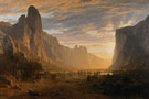 Looking Down Yosemite Valley California 1865 - Albert Bierstadt