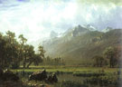 The Sierras near Lake Tahoe California 1865 - Albert Bierstadt