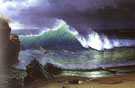 The Shore of the Turquoise Sea 1878 - Albert Bierstadt
