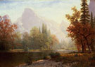 Half Dome Yosemite - Albert Bierstadt