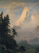 Unrise on The Matterhorn - Albert Bierstadt