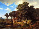 A Rustic Mill - Albert Bierstadt