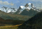 Mountain Landscape III - Albert Bierstadt