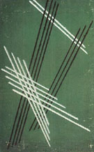 Lines on Green Background 1919 - Alexander Rodchenko
