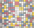 Composition with Grid 9 1919 - Piet Mondrian