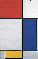 Large Composition with Red Blue and Yellow 1928 - Piet Mondrian