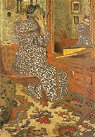 Woman Arranging Her Hair 1900 - Edouard Vuillard