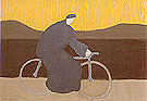 Bicycle Rider By The Loire 1954 - Milton Avery