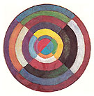Disk First Nonobjective Painting 1912 - Robert Delaunay