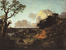 River Landscape with Rustic Lovers 1754 - Thomas Gainsborough