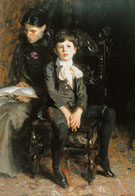 Portrait of A Boy Home St Gaudeus 1890 - John Singer Sargent