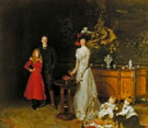 Sir George Sitwell Lady Lda Sitwell And Family 1900 - John Singer Sargent