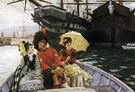 Portsmouth Dockyard 1877 - James Tissot