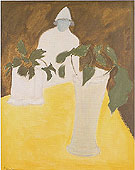 White Vase White Figure 1960 - Milton Avery