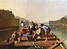 Boatmen on The Missouri 1846 - George Caleb Bingham