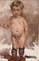 Standing Naked Boy - Lovis Corinth