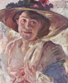 Portrait of Charlotte Berend Corinth 1912 - Lovis Corinth