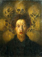Self Portrait with Skulls 1908 - Luigi Russolo