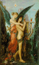 Hesiod and The Muse - Gustave Moreau
