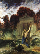 Orpheus on The Tomb of Euridice c1890 - Gustave Moreau