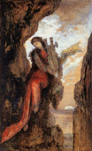 Sappho on The Cliff 1872 - Gustave Moreau