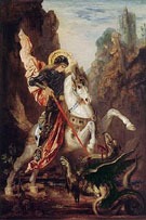 St George and The Dragon - Gustave Moreau