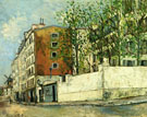Rue Orchampt In Montmartre 1910 - Maurice Utrillo