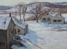 Farmhouse In The Snow 1920 - George Gardner Symons