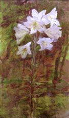 Lilies 1890 - Ellen Day Hale