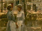 Amsterdames Dienstmeisjes 1900 - Isaac Israels