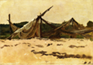 Nets And Sails Drying - Dennis Miller Bunker