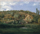 A French Homestead 1878 - Julian Alden Weir