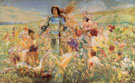 The Knight of The Flowers 1894 - Georges Antoine Rochegrosse