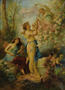 Venus with Putti and Attendants - Hans Zatka