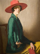 Lady with A Red Hat - William Strang