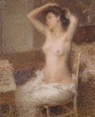 Femme A Sa Toilette - Ernest Joseph Laurent