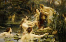 Hylas And The Water Nymphs - Henrietta Rae