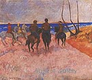 Riders on the Beach - Paul Gauguin