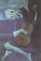 The Old Guitar Player 1903 - Pablo Picasso